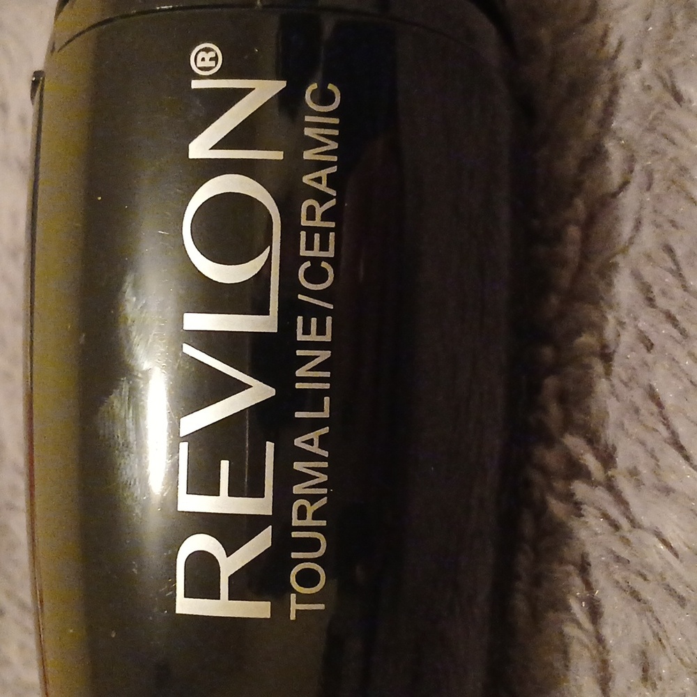 REVLON RV444 Hair Dryer Hot Air Styler Hair Brush Curling Iron Barrel Rotates - Picture 3 of 4